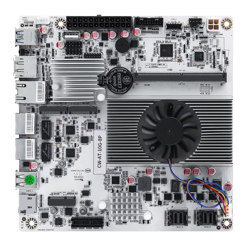 8-Bay Mini-ITX Motherboard Int - Nas Motherboard 8 Sata Mini Itx ulasan dan harga