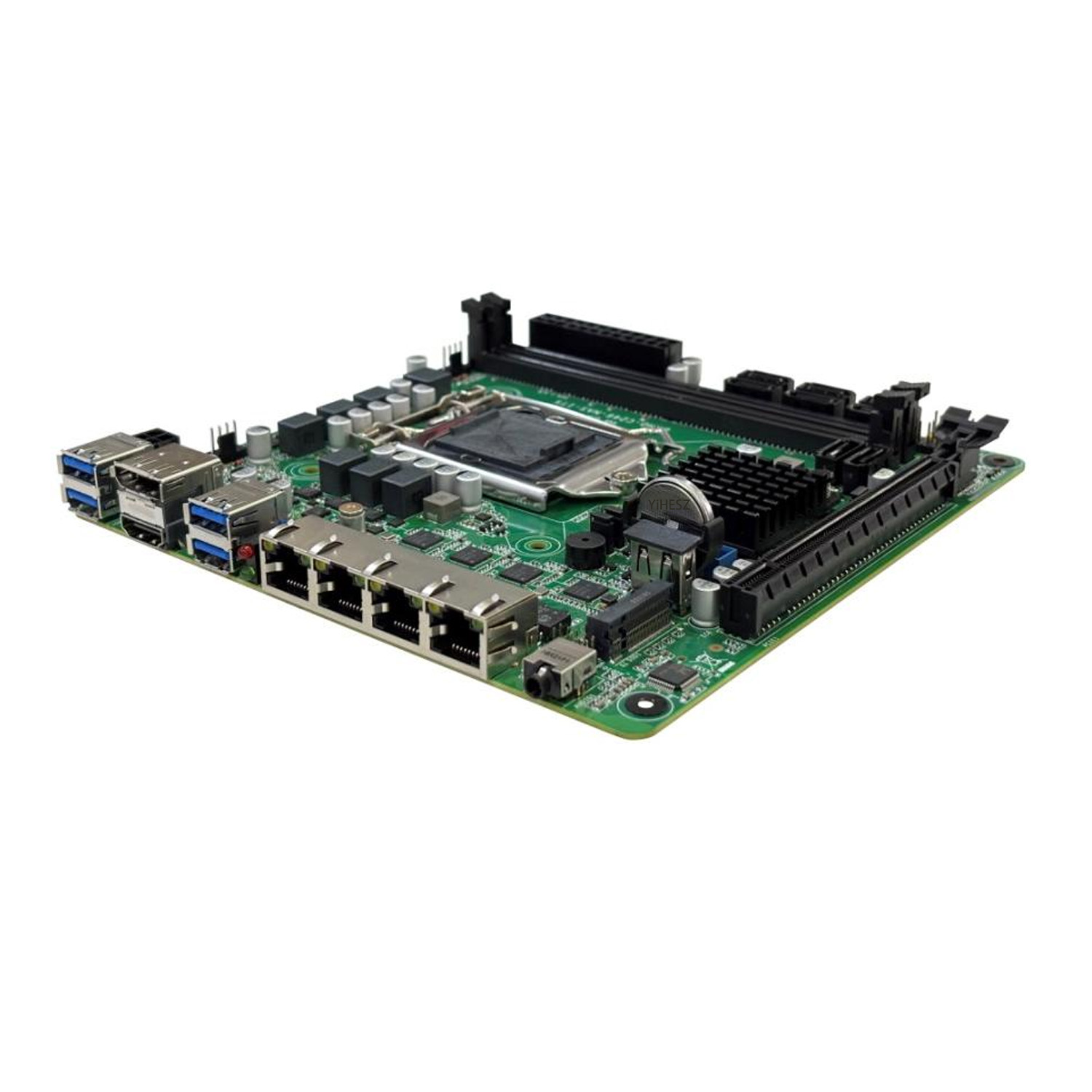C246 ITX NAS Motherboard Suppo - Nas Motherboard 8 Sata Mini Itx ulasan dan harga