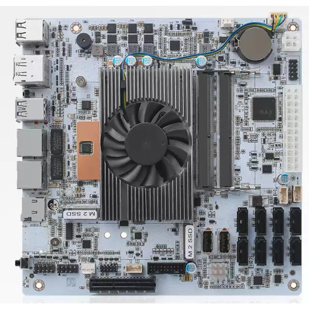 Mini‑ITX White M11 NAS Motherb - Nas Motherboard 8 Sata Mini Itx ulasan dan harga