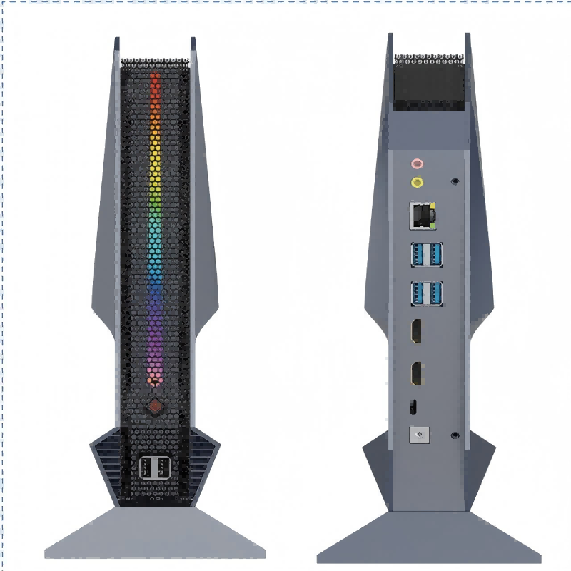 Desktop Mini Gaming Computer C - Intel Core I9 13900H Mini Pc ulasan dan harga
