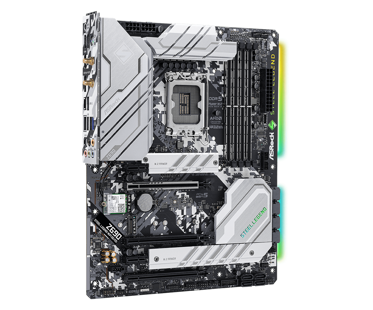 Z690 LGA1700 Motherboard ASROC - Lga1700 Itx Motherboard Ddr5 ulasan dan harga