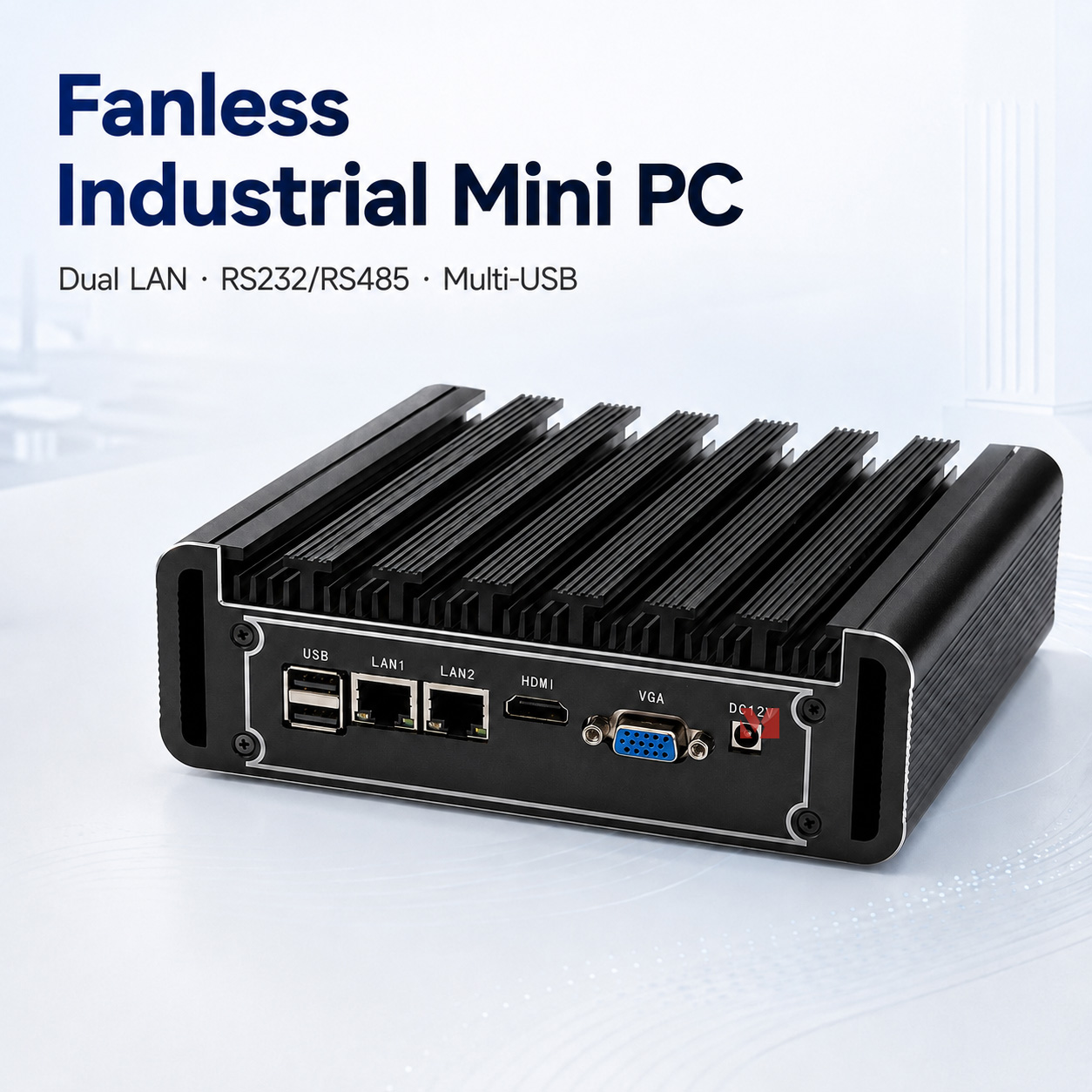 Fanless Industrial Mini PC Int - Fanless Industrial Pc Rs485 Core I7 ulasan dan harga